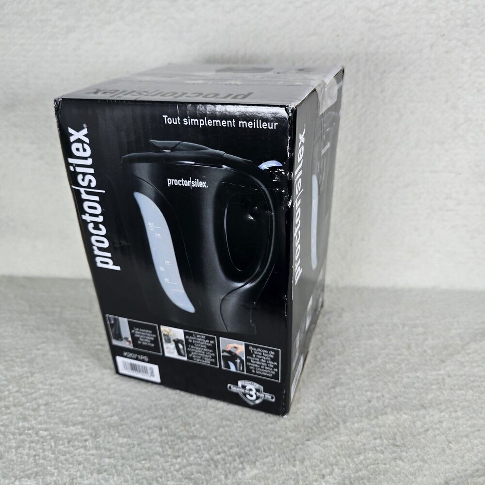 Brand New Electric Tea Kettle, Water Boiler & Heater Auto-Shutoff K2071PS